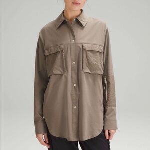 Lululemon WovenAir Hiking Overshirt Nomad